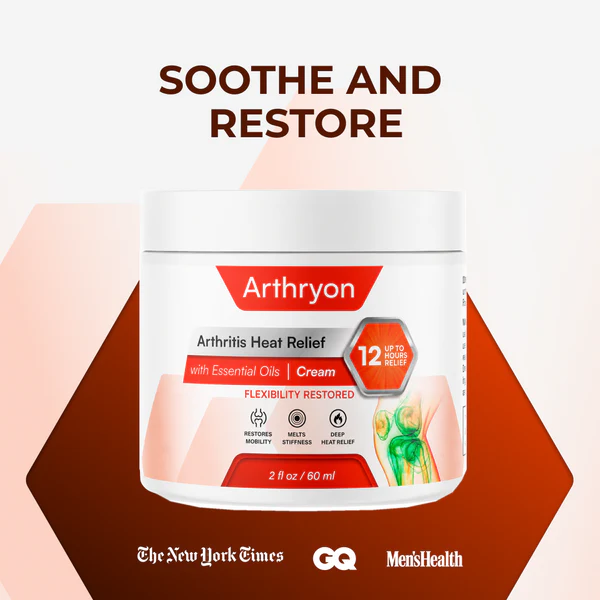 Soothe and Restore Arthryon cream graphic